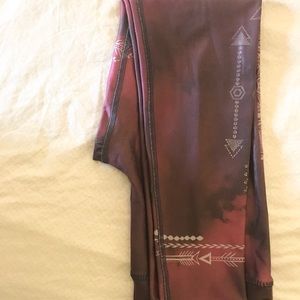 Women Yoga Leggings Dream Catcher Arrow Design S